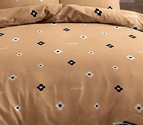 Pamut ágynemű Homa ROMEA BEIGE 7-rézes 140X200 cm