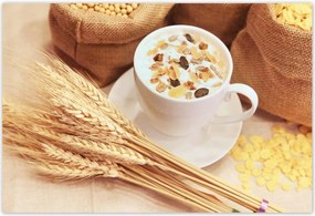 Poszterek 200x135 Egészséges müzli reggeli