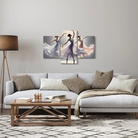 Kép - Három balerina (90x60 cm)
