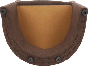 Klub fotel puffal, barna, ROSE