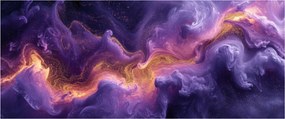 Kép - Bíbor köd (120x50 cm)