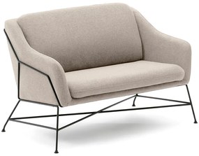 Bézs kanapé 128 cm Brida – Kave Home