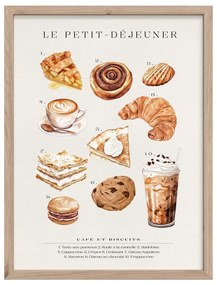 Kép 30x40 cm Petit Dejeuner – Styler