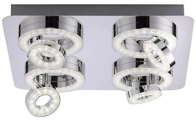 JUST LIGHT. 14662-17 - LED RGBW Dimmelhető spotlámpa TIM 4xLED/5,9/230V + távirányító