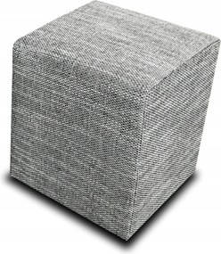 puff kocka lábtartó Cube 40x40x45 szürke melange előszoba nappali