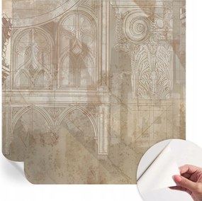 Fotótapéta Falra Hálószoba Nappali Történelmi díszek 250x250 cm