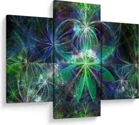 Kép - Absztrakt geometriai formák (90x60 cm)