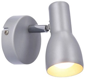 Matt ezüstszínű fali lámpa Picardo – Candellux Lighting