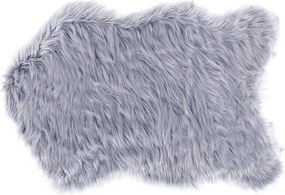 Bellatex műszőrme - kilépőszőnyeg szürke, 60 x 90 cm