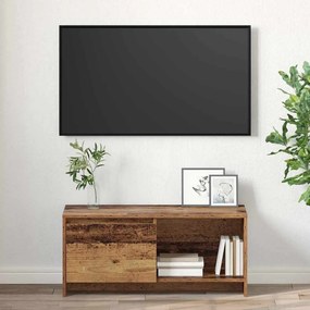 TV állvány Régi fa 90 x 35 x 40 cm Faanyag
