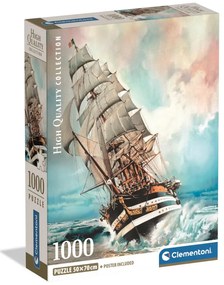 Hajó Amerigo Vespucci 1000 db-os Compact puzzle Clementoni