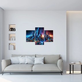 Kép - A jövő városa (90x60 cm)