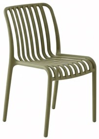 Műanyag szék TREGO, zöld