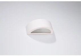 Sollux SL.1458 - Fali lámpa ATENA 1xE27/15W/230V 20 cm fehér