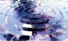 Fotótapéta Spirál labirintus absztrakt fény Árnyék 520x318 +ragasztó