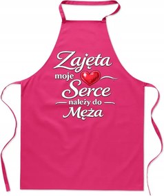 Konyhai kötény A Szívem A Férjemhez tartozik Valentin nap Ajándék Feleségnek
