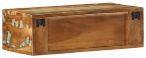 tömör újrahasznosított falra szerelhető TV-szekrény 60x30x19 cm