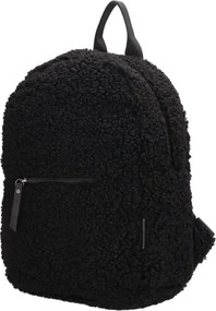 Fekete puha gyerek hátizsák „Furry”