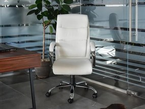 Fotel Luxus (fehér + króm). 1109949