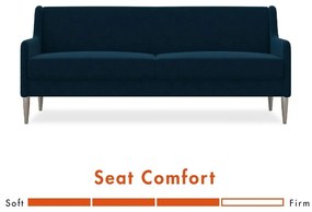 Kék kanapé 190 cm Virginia - CosmoLiving by Cosmopolitan