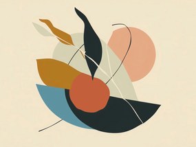 Poszter 20x15cm Organikus forma