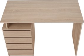 Pc asztal, szonoma tölgy, HANY NEW