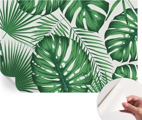 Öntapadós Stílusos Dekoratív Fotótapéta Trópusi levelek 104x70 cm