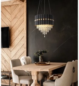 Globo 63149-3 - Csillár zsinóron ELEOS 3xE27/40W/230V átm. 40 cm