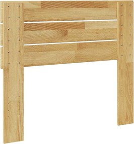 tömör tölgyfa fejtámla 90 cm