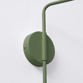 Zöld konnektorhoz csatlakoztatható fali lámpa Zylo – Sollux