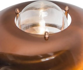 Vintage kültéri fali lámpa réz IP44 - Prato