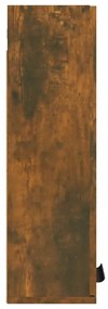 füstös tölgy színű fali fürdőszobaszekrény 32 x 20 x 67 cm