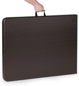 Összecsukható catering asztal 180cm Brown Rattan