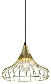 Lámpa Mennyezeti lámpatest LOTTE,2646,AC220-240V,50/60Hz,1*E27,IP20,átmérő 33cm,egyes,arany