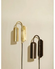 Aranyszínű fali lámpa Zenith – Hübsch
