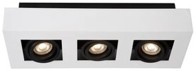 Lucide 09119/16/31 - XIRAX LED spotlámpa 3xGU10/5W/230V fehér