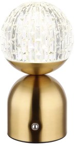 Globo 21007M-LED Dimmelhető érintős asztali lámpa JULSY LED/2,5W/3,7V 2700/4000/6500K réz