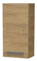 Alacsony fürdőszobai szekrény SAT Cube Way 32,5x63x20 cm Hickory tölgy CUBE3CHH32DH