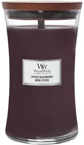 WoodWick Illatos gyertya nagy vázában SpicedBlackberry, 609 g