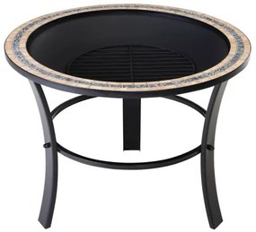 monzana® Kandalló Fuego Ø76 cm - mozaik