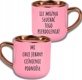 Bögre Rózsaszín Elegáns Nagy Vicces Ajándék Nekem Nyomás Emelő