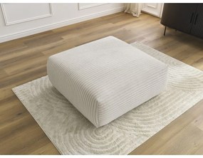 Krémszínű kordbársony lábtartó Lucien – Bobochic Paris