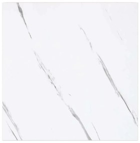 vidaXL Falpolc tárolóval 2 pcs Fehér márvány 23 x 23,5 x 4 cm Faanyag