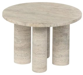 Kő kerek tárolóasztal ø 52 cm Volos – Blomus