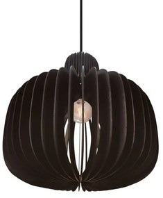 Nordlux - HAZO függőlámpa kábellel 1xE27/60W/230V fekete