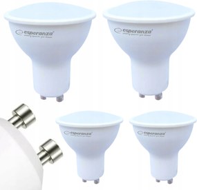 4 db GU10 3W Led Izzó 260LM 3000K Meleg Fehér 120° Sugárzási Szög Cri >80