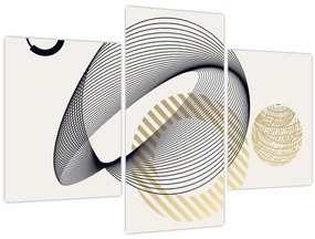 Kép - Geometriai formák N⁰3 (90x60 cm)