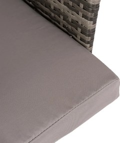 2 db kerti szék szürke színben – CORTO