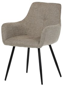 Scaun modern în carouri din țesătură Truffle . DCH-226