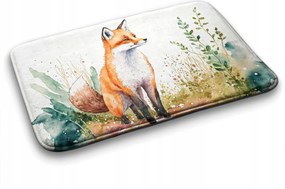 Fürdőszobaszőnyeg mix róka mintás 75x45 cm